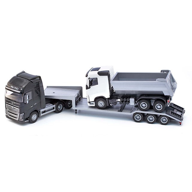 Volvo Low Loader & T-Bil Röd Emek