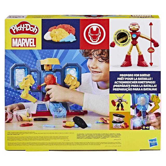 Produktbild 4 för Play-Doh Marvel Iron Man Armor Maker Lab Playset