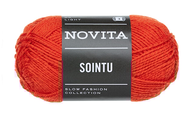 Sointu Puuvillasekoitus 50g Flamenco 284 Novita