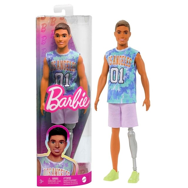 Tuotekuva 3 - Barbie Fashionista Ken Urheilullinen