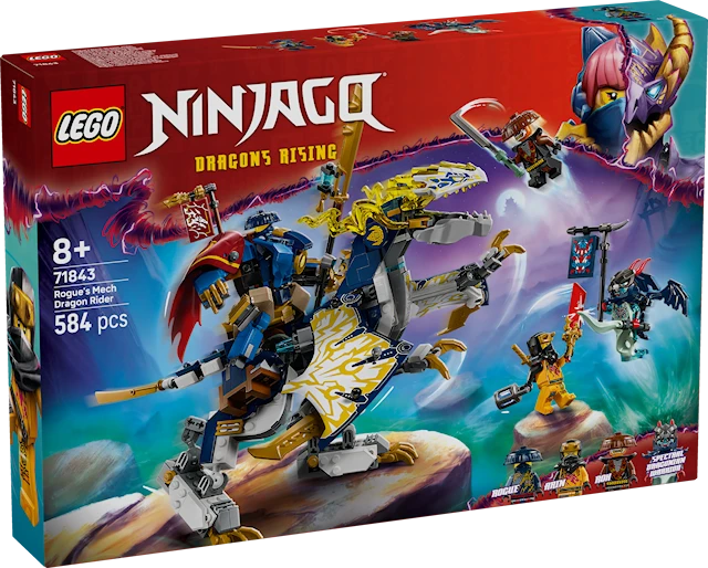 Produktbilde 1 for Rogues robotdragerytter LEGO® Ninjago (71843)