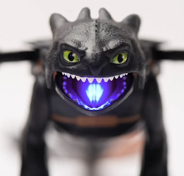 Produktbild 4 för Dragons Movie Plasma Blast Nightfury