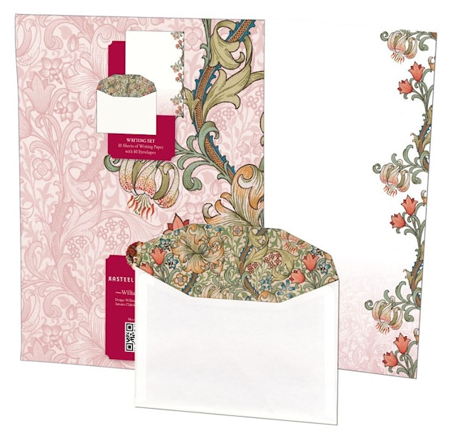 Brevpapper William Morris, 10 set FSC