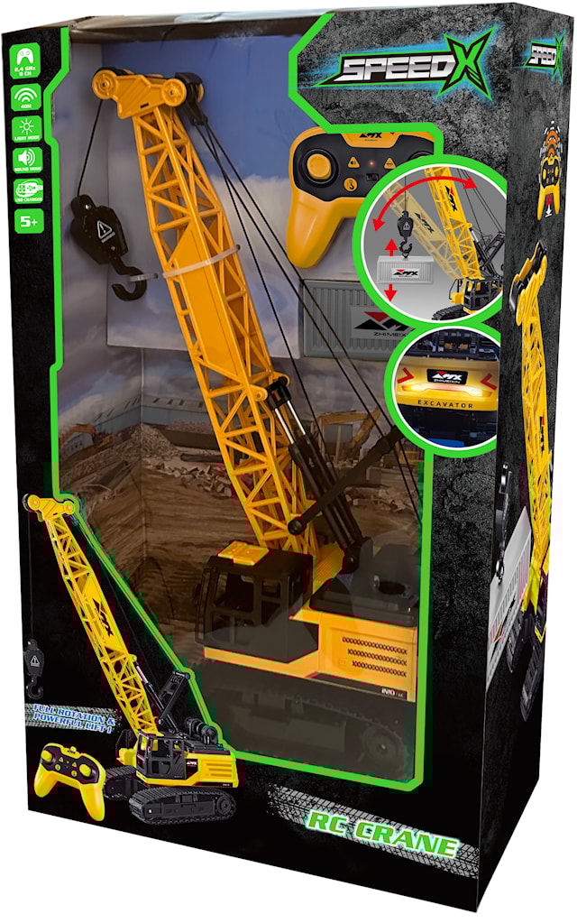Produktbild 5 för Radiostryrd Kran SpeedX