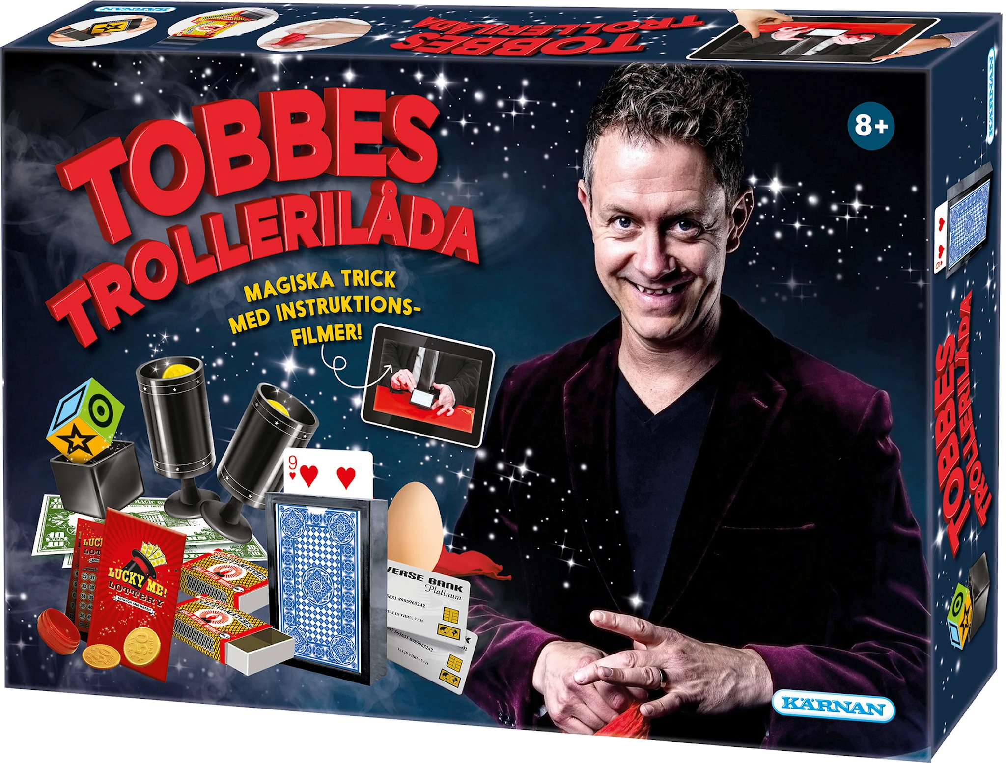 Produktbild för Tobbes Trollerilåda Egmont