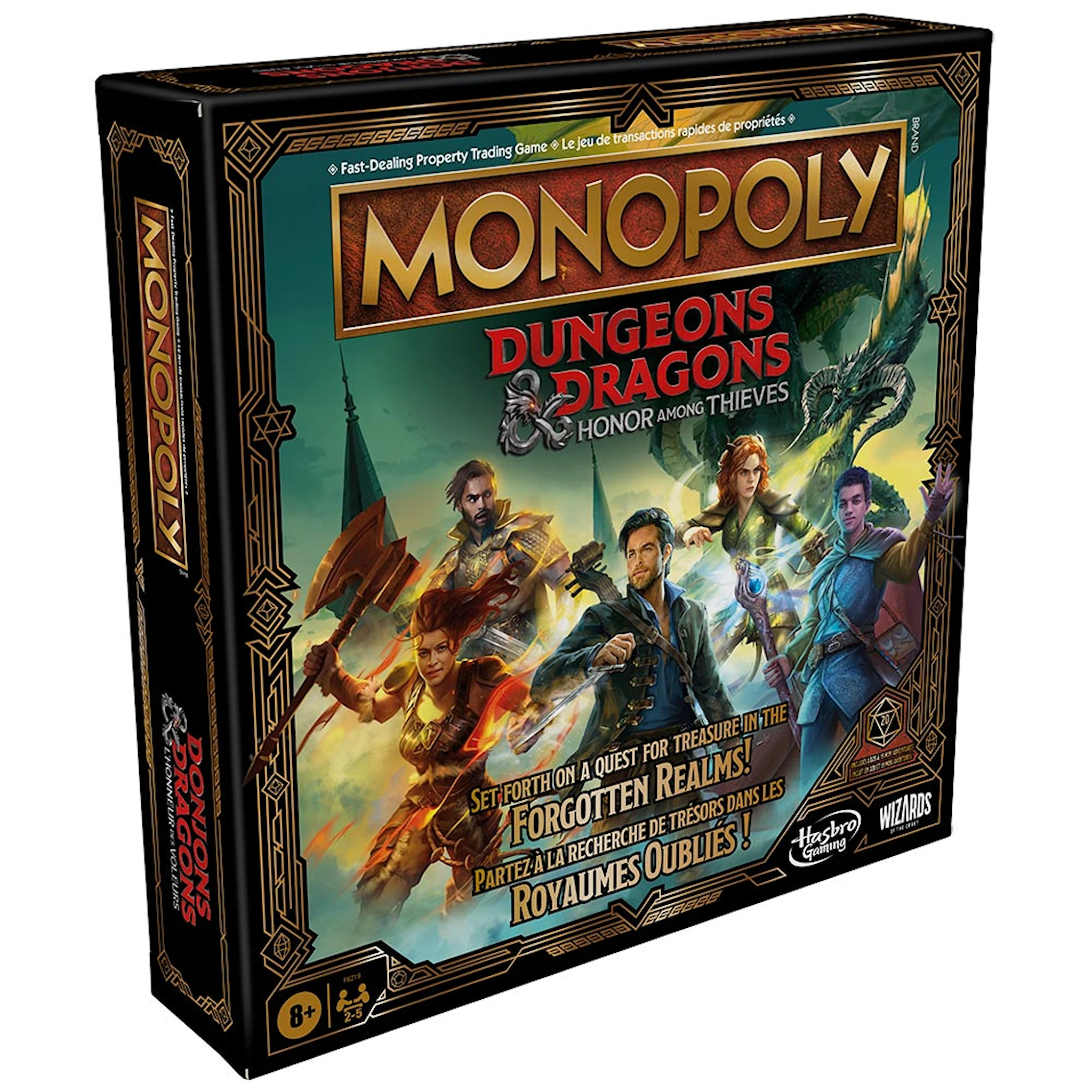 Produktbilde for Monopoly Dungeons & Dragons - Honor Among Thieves (EN)