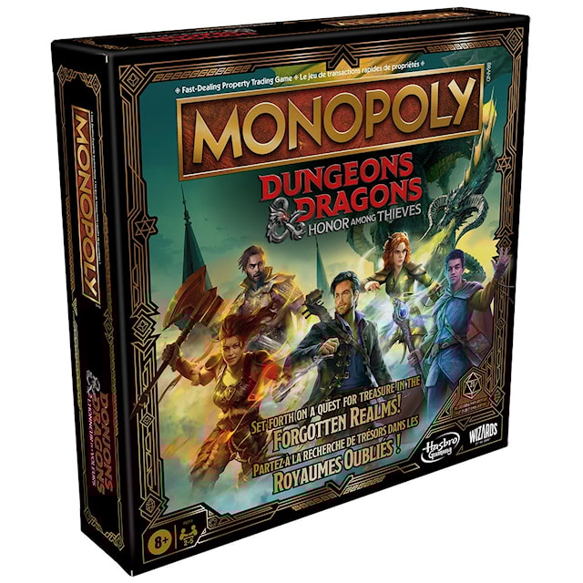 Produktbild 1 för Monopoly Dungeons & Dragons - Honor Among Thieves (EN)