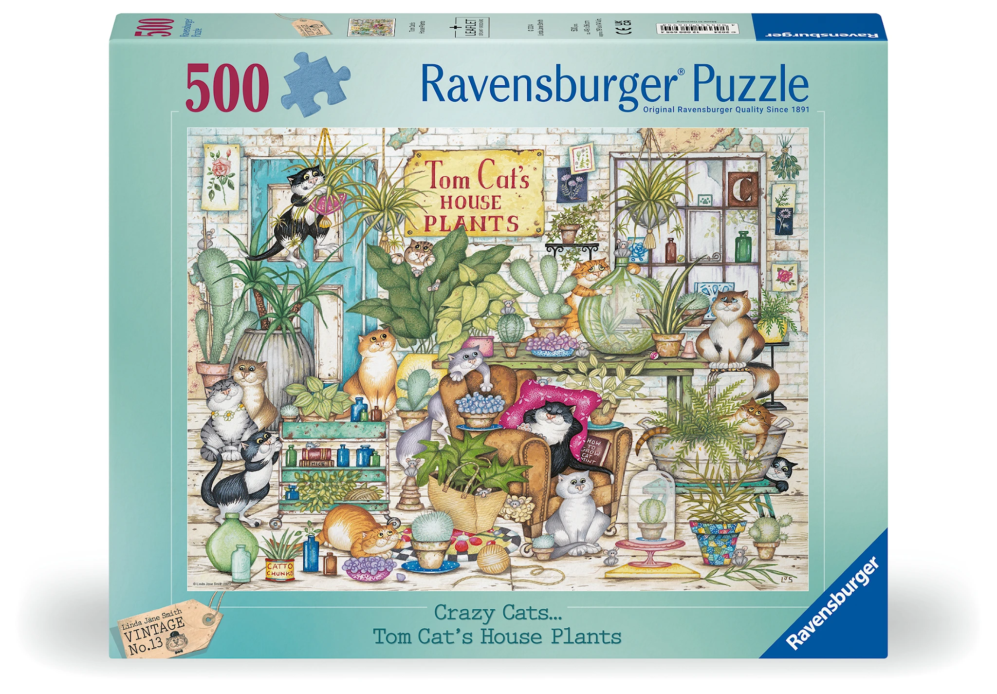 Tuotekuva ille Plant Shop Palapelit 500 palaa, Ravensburger