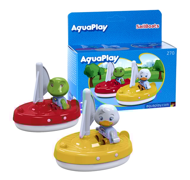 Produktbild 2 för Segelbåtar med figurer, AquaPlay