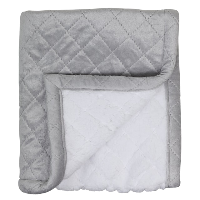 Tikattu peitto harmaa Rätt Start