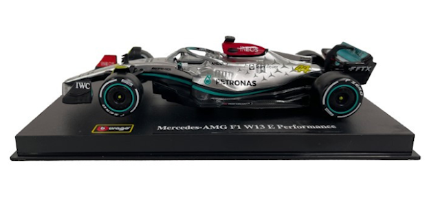 Produktbild 3 för F1 Mercedes-AMG 4-pack British Gp Lewis Hamilton 1:43 Buraggo