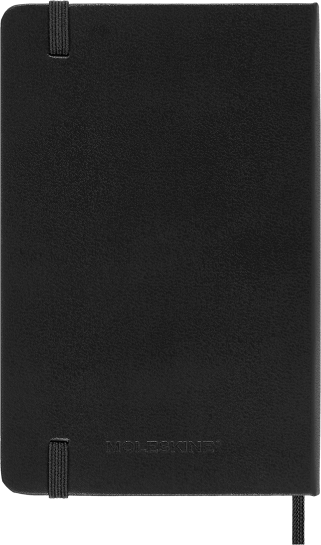 Produktbilde 3 for Kalender 18M 25/26 Classic Hard Weekly Horizontal Pocket Svart Moleskine