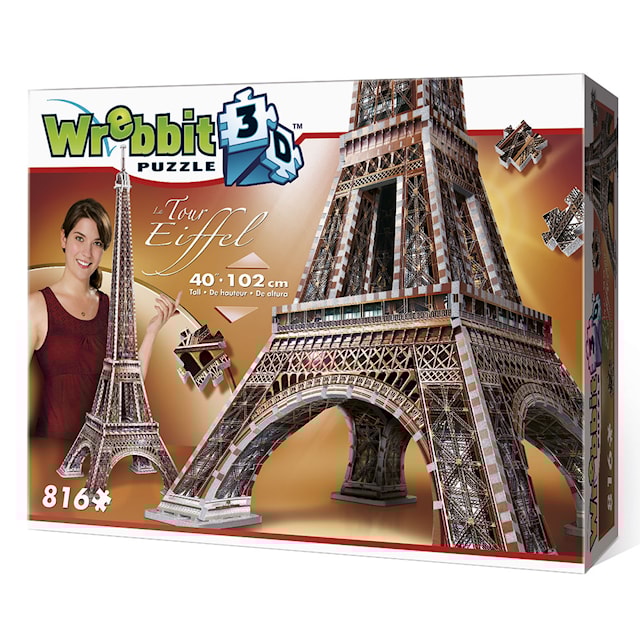 Produktbilde 1 for 3D-puslespill Eiffel Tower Wrebbit