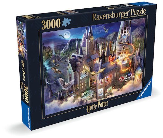 Tuotekuva 2 - Palapelit Tylypahkan linna 3000 palaa, Ravensburger
