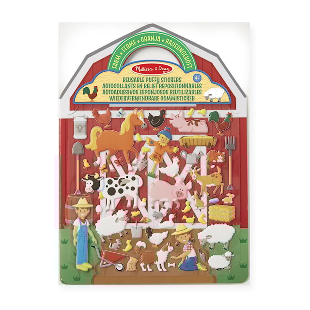 Produktbilde 1 for Reusable Puffy Stickers Farm Melissa & Doug
