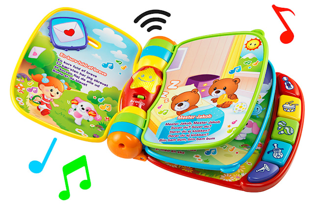 Produktbild 3 för Baby bok med musikramsor, (SE) Vtech