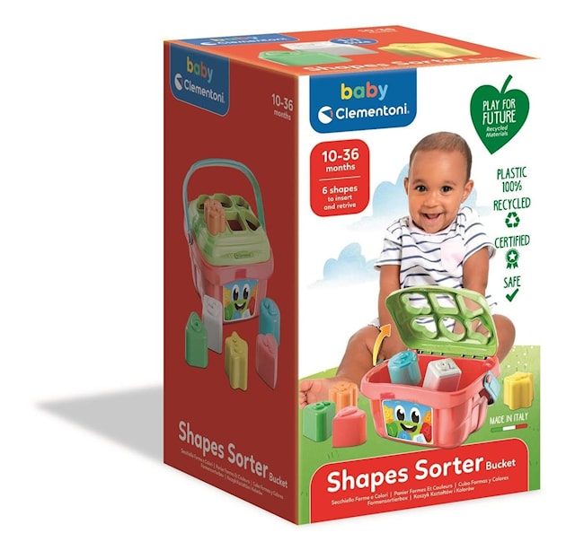 Produktbild 2 för Plocklåda 100% Återvunnen Plast Baby Clementoni