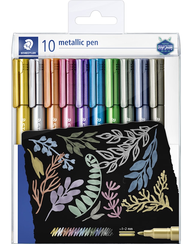 Staedtler Metallic pen, 10 kpl