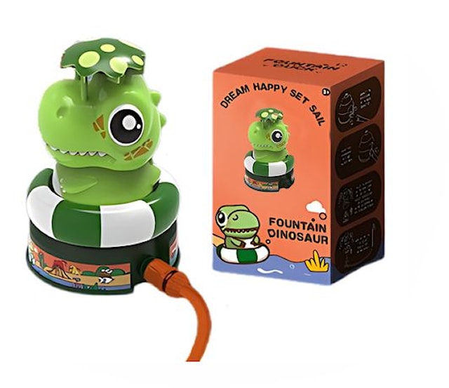 Vesiruiskutin Dinosaurus Vihreä Suntoy