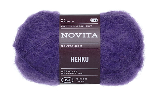 Hehku Garn Mohair Ullmix 50g Vild 785 Novita