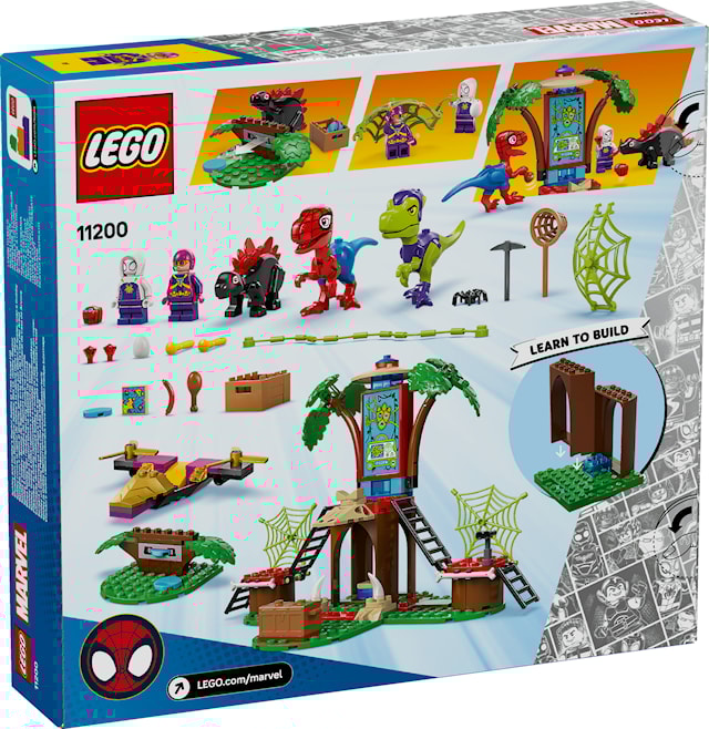 Tuotekuva 3 - Spideyn ja Gobbyn lentotaistelu puumajalla LEGO® Spidey (11200)
