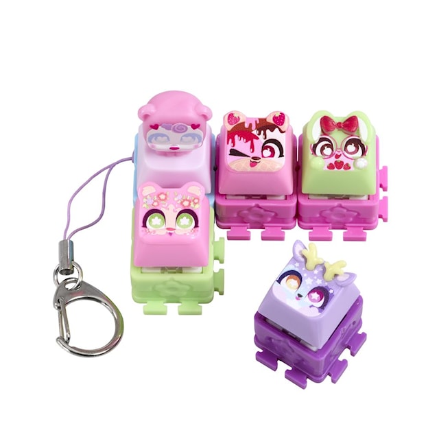 Produktbild 2 för Clickeez Fidget Nyckelring Multipack