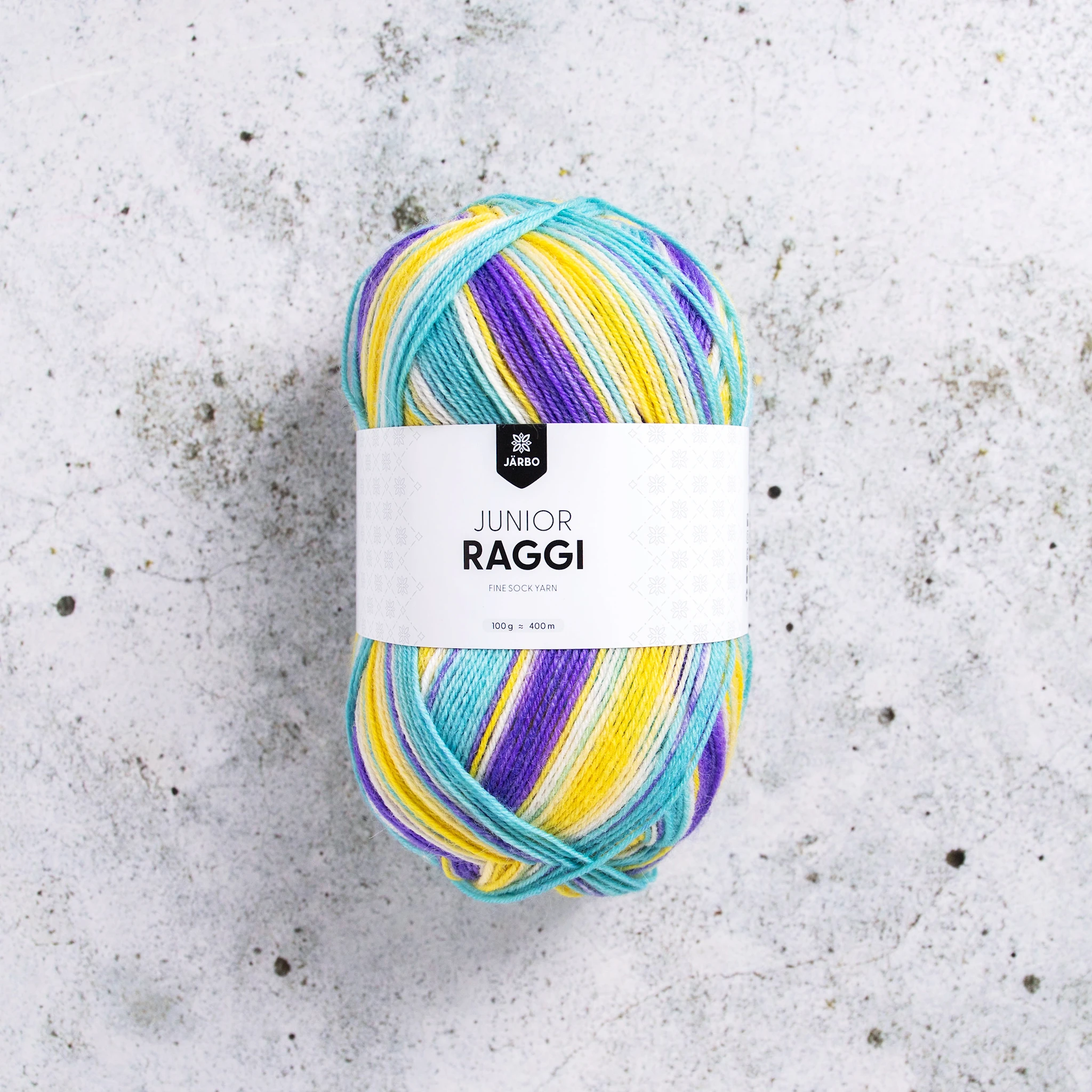 Produktbild för Junior Raggi Garn Ullmix 100 g Järbo