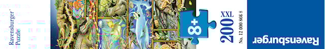 Produktbild 4 för Pussel Fish And Reptile Menagerie 200 XXL bitar, Ravensburger