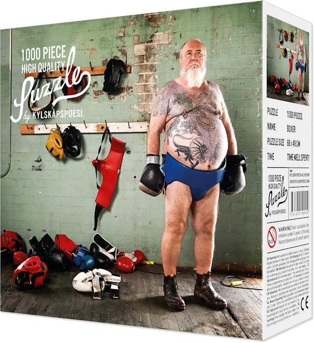 Palapeli 1000 palaa, Boxer, Kylskåpspoesi