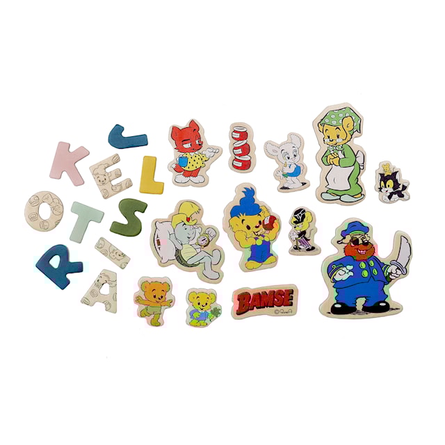 Tuotekuva 2 - Bamse Magneettikirjaimet ja -hahmot