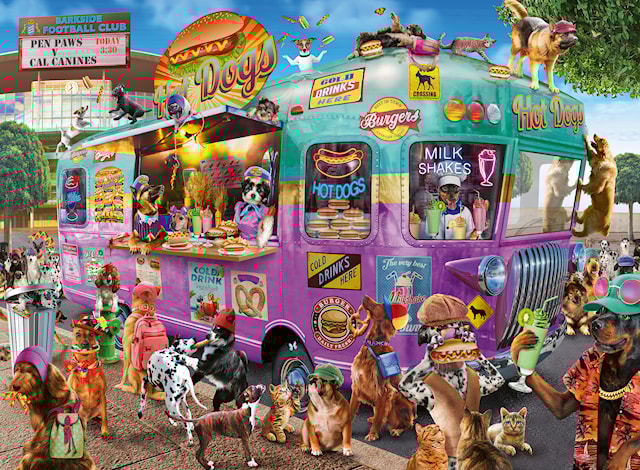 Tuotekuva 2 - Palapelit Hot Diggity Dogs 300 palaa, Ravensburger