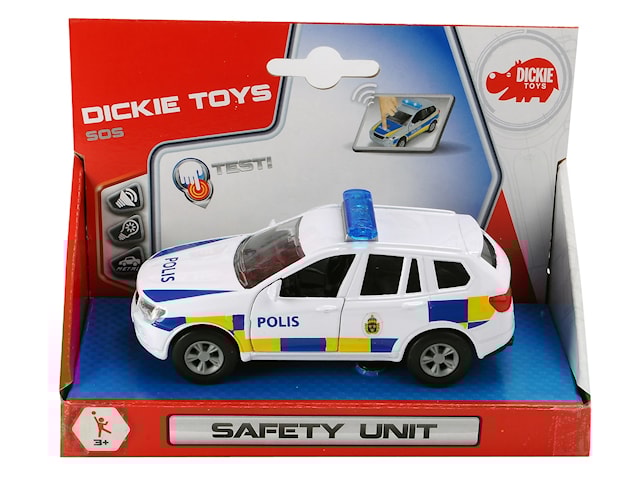 Poliisiauto ääni- ja valotehosteilla, Dickie Toys