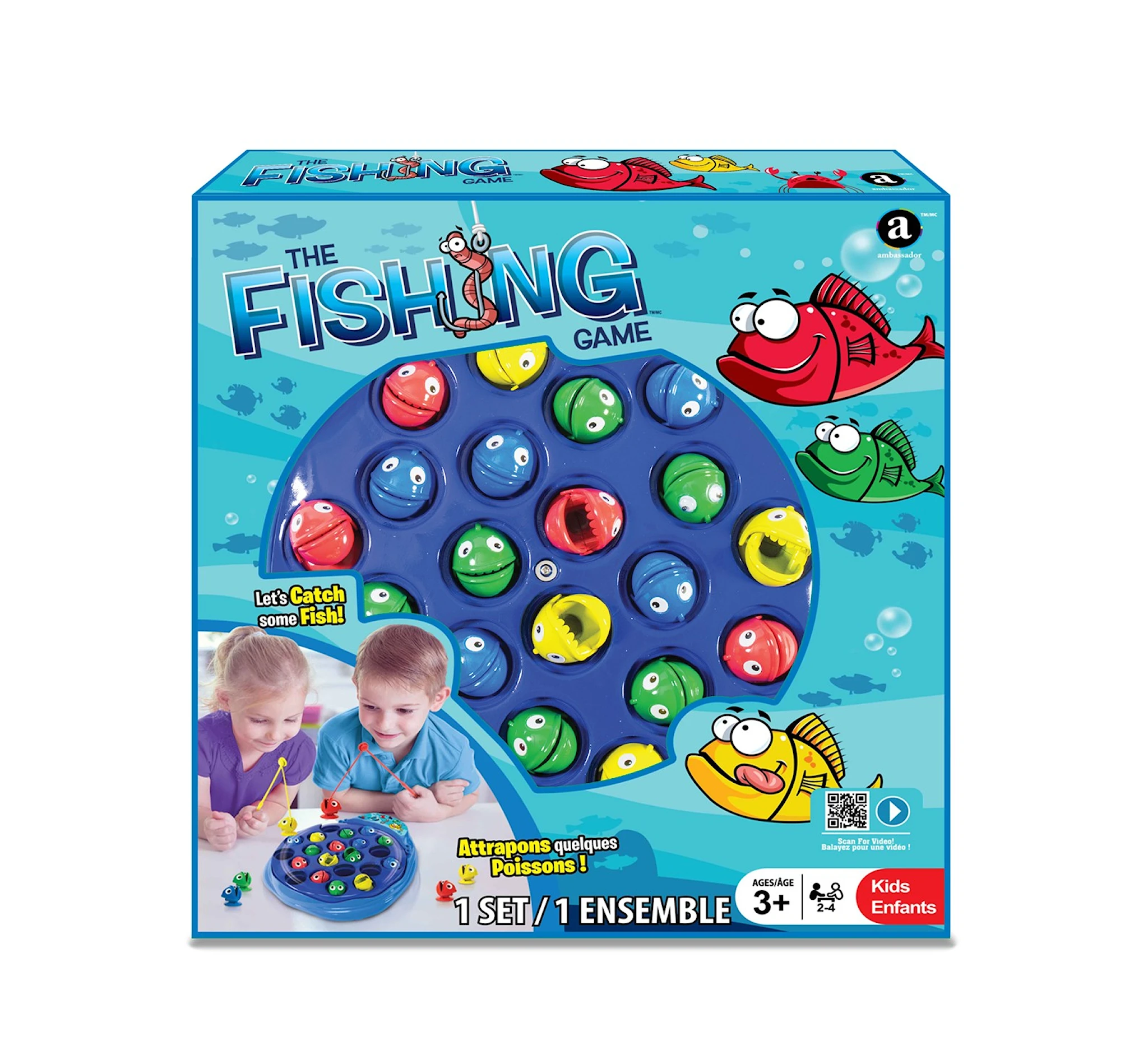 Produktbild för Fiskespel Barnspel Suntoy