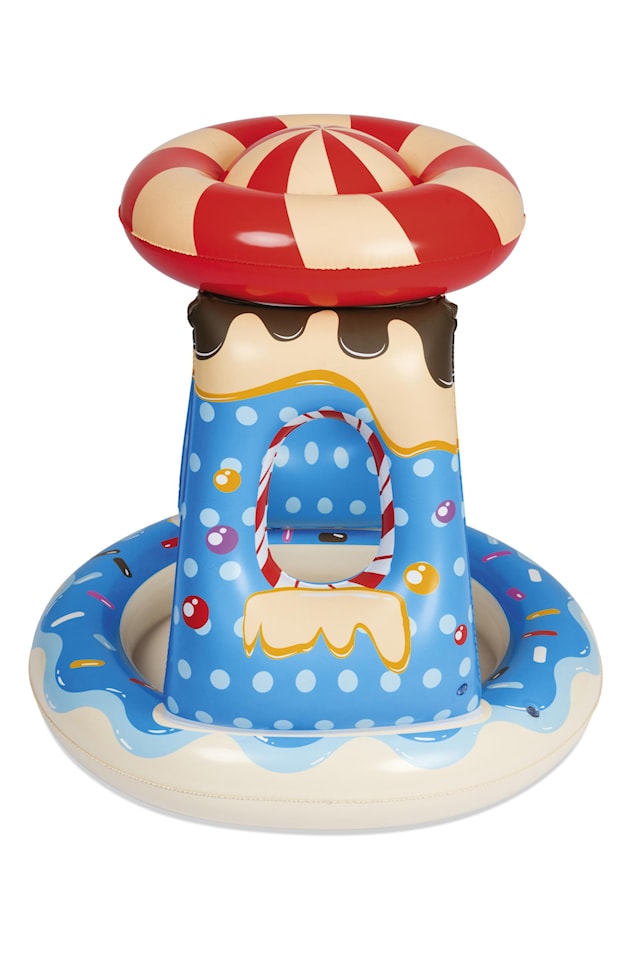 Produktbild 2 för Candyville Babypool med Solskydd 0,91x0,91x0,89m, Bestway