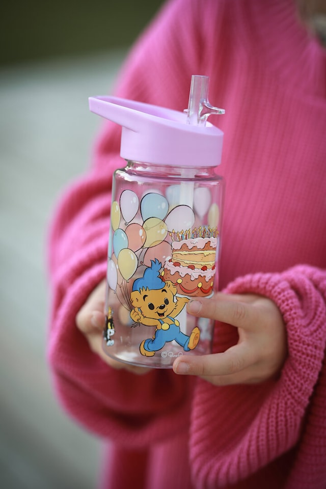 Produktbild 2 för Bamse Kalas Vattenflaska i plast Rätt Start