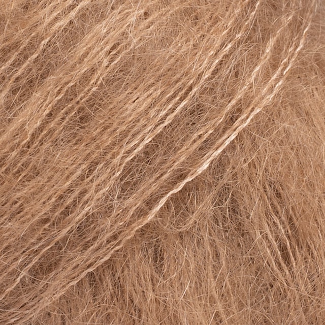 Kid-Silk Uni Color Lanka Mohair Silke 25 g Almond 42 Drops