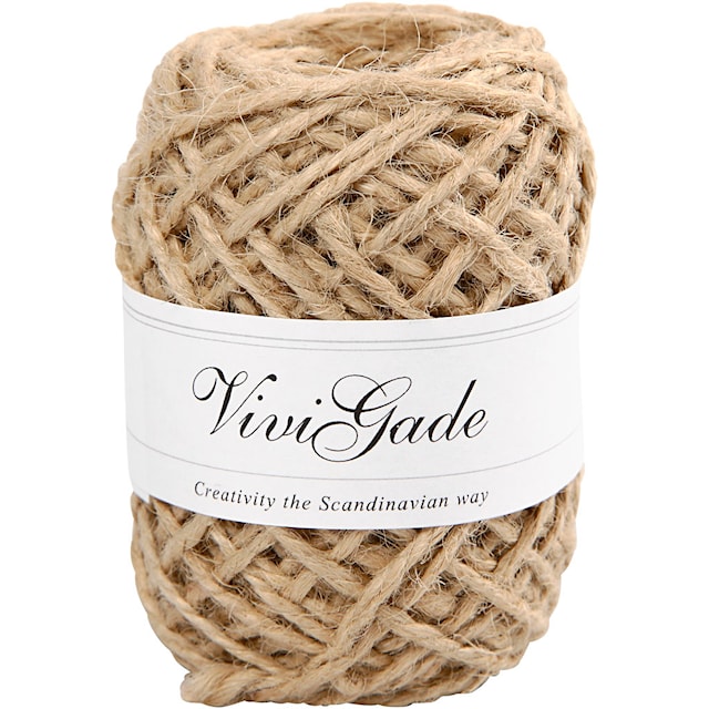 Produktbilde 3 for Naturhamp, tykkelse 1-2 mm, 30 m, natur