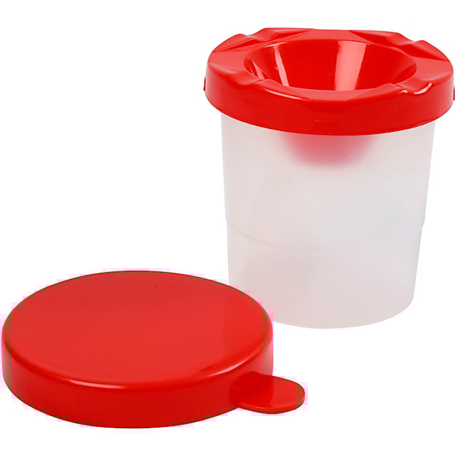 Produktbilde 2 for Penselbøtte, H: 8,5 cm, dia. 8 cm, 250 ml, 1 stk.