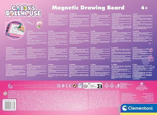 Produktbild 5 för Magnettavla Rittavla Gabbys Dockskåp