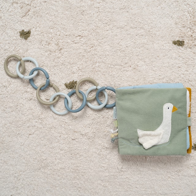 Produktbild 2 för Leksaksringar Blå Little Dutch