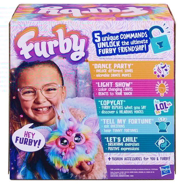 Produktbilde 5 for Furby Interaktiv Leke Tie-Dye Rainbow (EN)