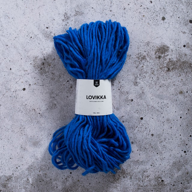 Lovikka Ullgarn 100 g Peacock Blue (7580) Järbo