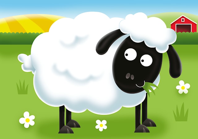 Tuotekuva 5 - On The Farm Ensimmäinen Palapelini 2/3/4/5 palaa, Ravensburger