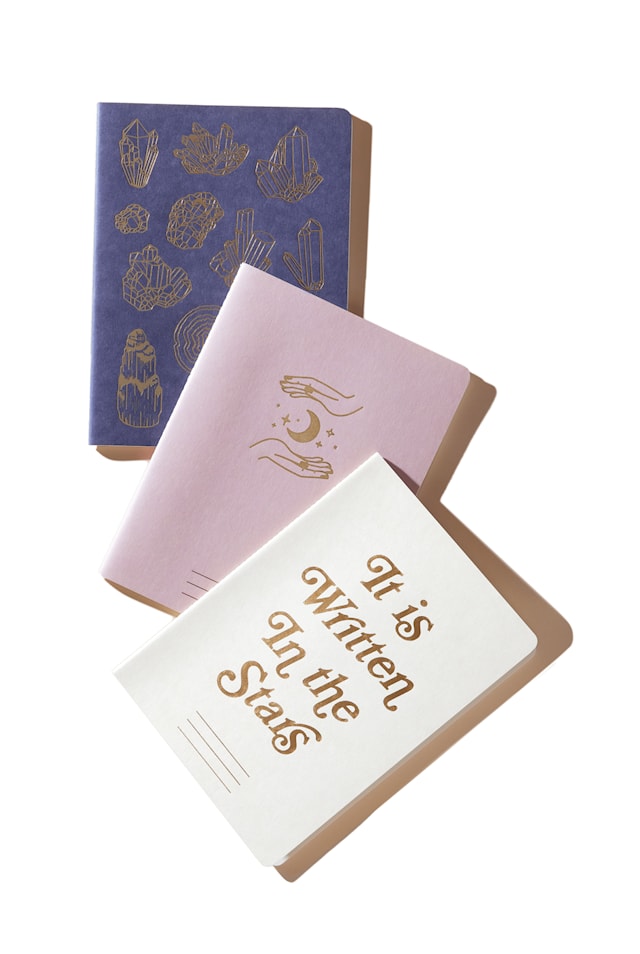 Produktbild 2 för Flexibla Anteckningsböcker 3-pack Designworks ink