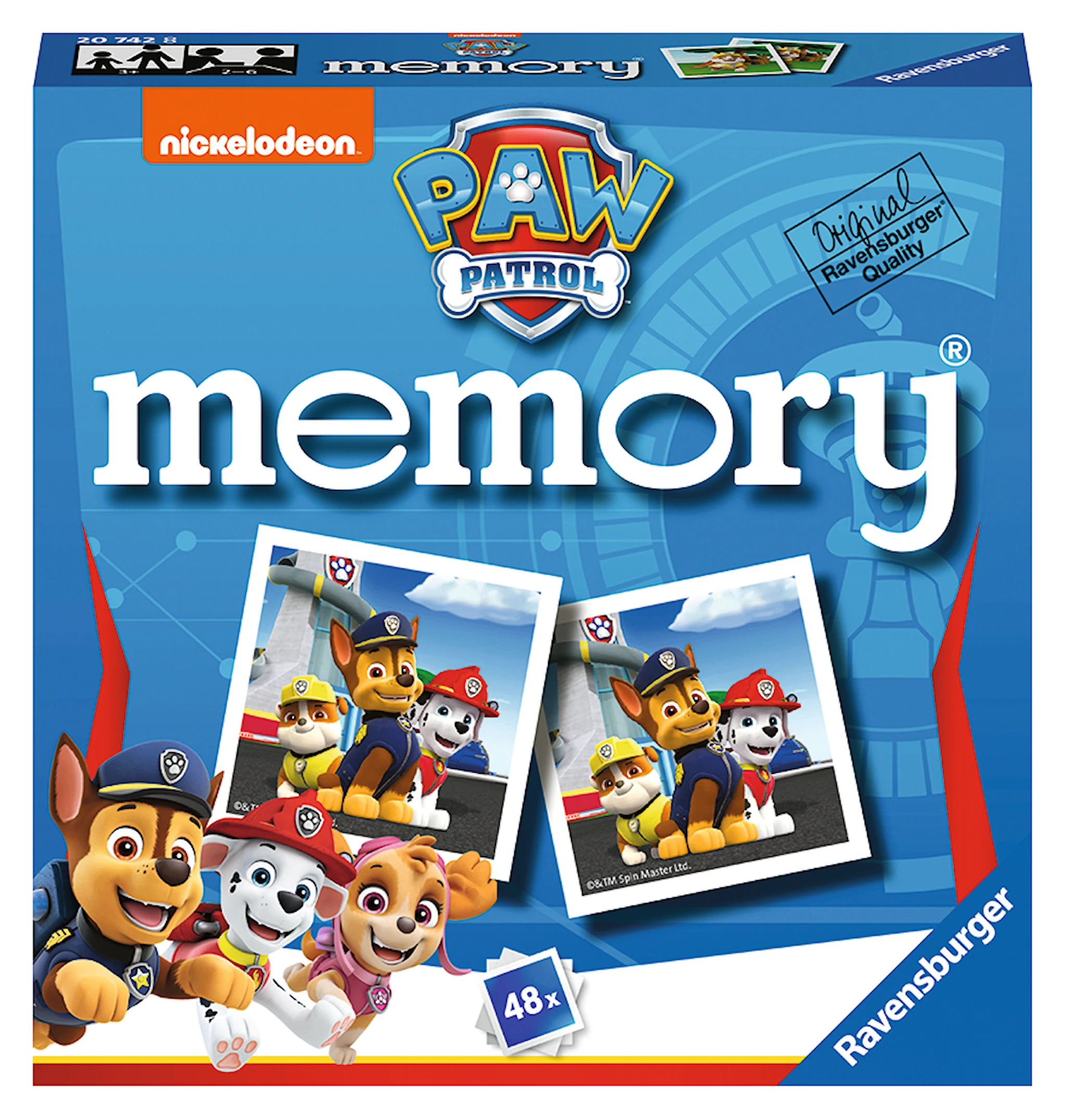 Tuotekuva ille Paw Patrol Mini memory® D/F/I/NL/EN/E Ravensburger