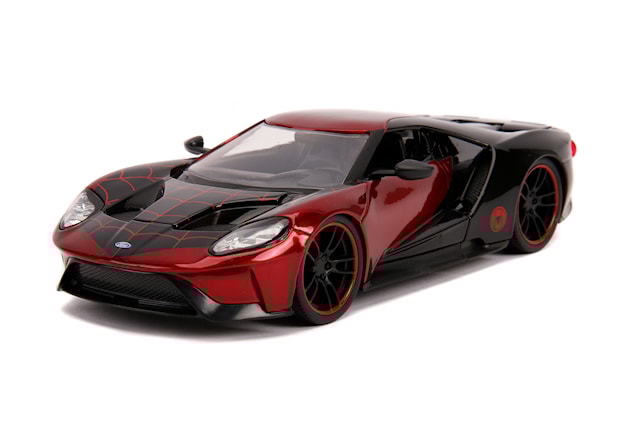 Produktbild 1 för Marvel Spider-Man Miles Morales 2017 Ford GT med Figur 1:24