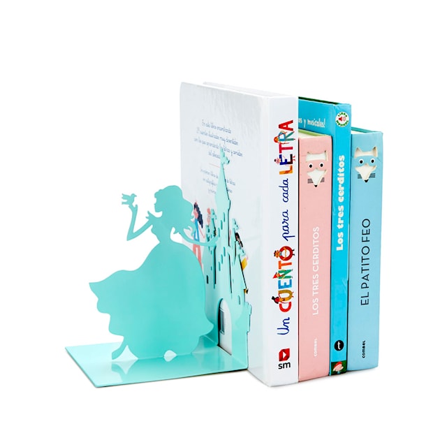 Tuotekuva 2 - Bookend Fairy Tale Turkoosi Metalli Balvi