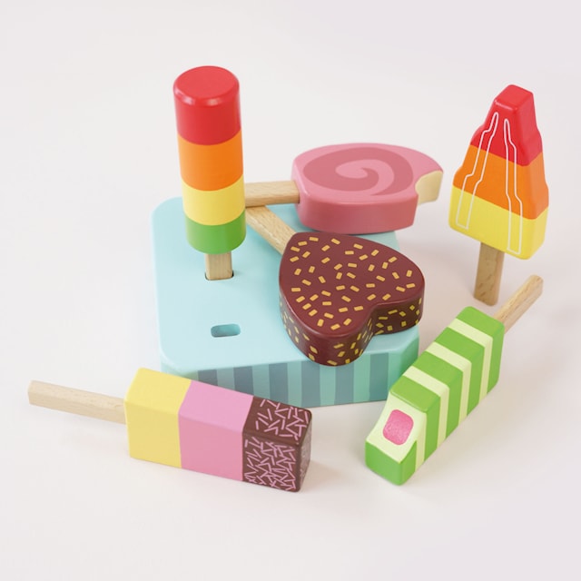 Produktbilde 2 for Ice Lollies Glassar Lekemat Le Toy Van