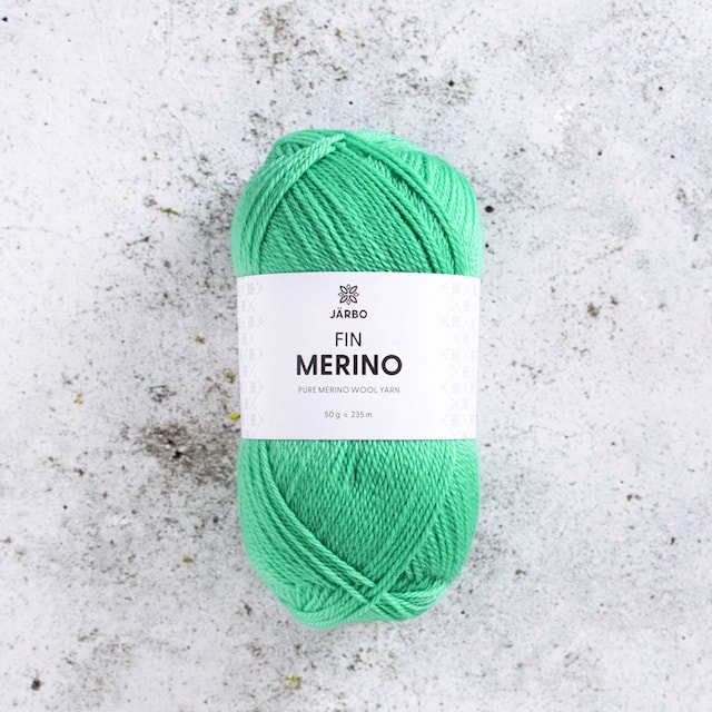 Fin Merino 50g Green Lichen (12) Järbo