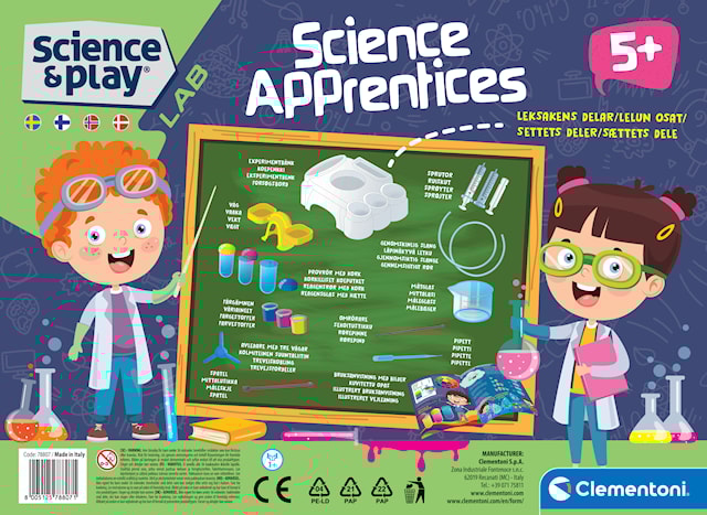 Tuotekuva 3 - Junior Experimentlåda Laboratory of Experiences Clementoni